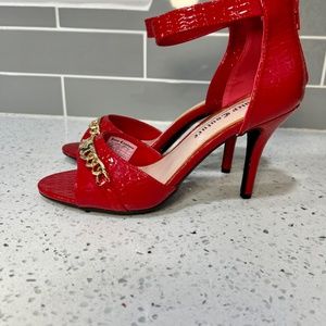 Juice Couture Red Heels Sz 9